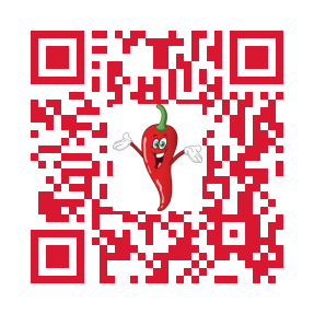 qr code mit vektor logo