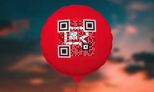 Transparent QR Codes